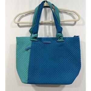 Vera Bradley East West Tote Bahama Bay & Turquoise Sea Color Small
